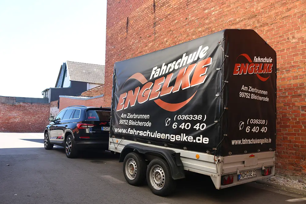 Anhänger Führerschein machen in Bleicherode
