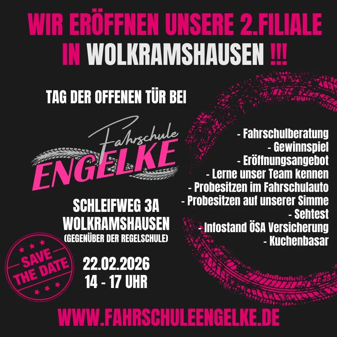 Eröffnung Fahrschule Engelke Wolkramshausen